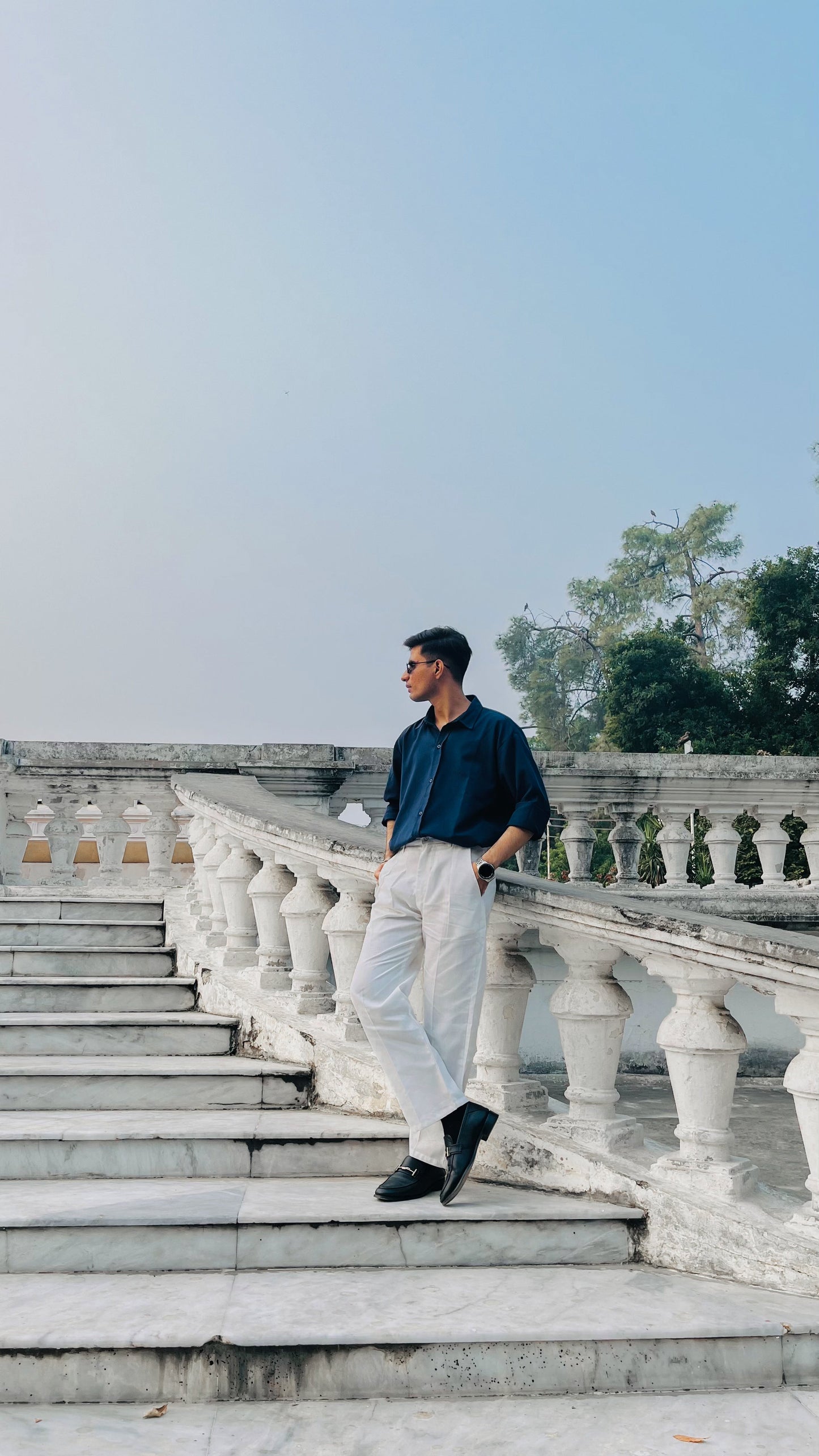 White Linen Pant