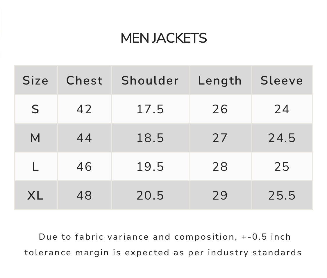 Navy blue high end fused jacket